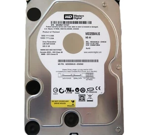 WD WD3200AVJS-63WDA0 HHNNNTJMHN (WCAR) 3.5" 320gb Sata 10/2007 Thailand - Picture 1 of 1