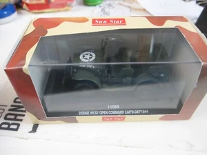 SUN STAR - Escala 1/43 - DODGE WC57 IPEN COMMAND - 1944 - Mini Coche - L33 - Imagen 1 de 15