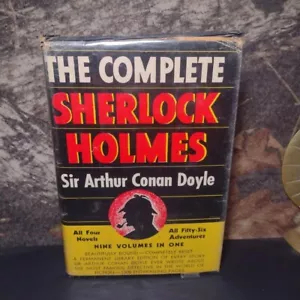 The Complete Sherlock Holmes by Sir Arthur Conan Doyle -Hardcover -1927 -Mystery - Imagen 1 de 17