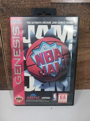 NBA Jam (Sega Genesis, 1994) No Manual - Image 1 of 4