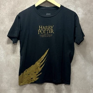 Harry Potter Shirt Youth Large Black The Cursed Child Lyric Theatre New York - Picture 1 of 8