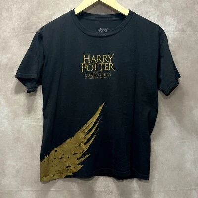 Camisa Harry Potter Juvenil Grande Negra The Cursed Child Lyric Theatre Nueva York Foto 1 de 4