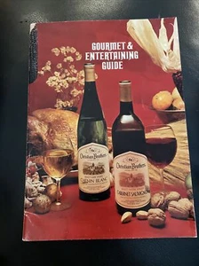 Vintage Ad Cookbook Pamphlet Christian Brothers Brandy Gourmet Entertaining - Picture 1 of 4