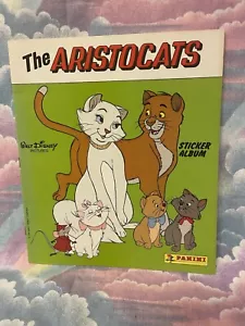 VTG 1986 Walt Disney The Aristocats Sticker Album COMPLETE With Stickers Panini - Picture 1 of 1