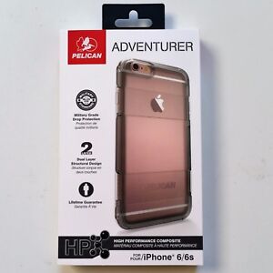 Pelican Adventurer Case for Apple iPhone 6 6s Clear Brand New OEM