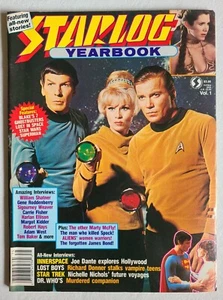 Starlog Yearbook Magazine #1 Star Trek Star Wars Batman Classic Vintage Sci Fi - Picture 1 of 6