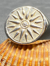 Macedonian Star the Vergina Sun Solar symbol Alexander the great Signet Ring