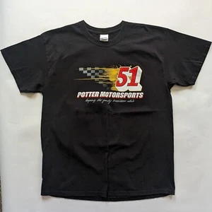 Camiseta Gildan Ultra Algodón Adulto Talla L Negra Sprint Car #51 Mitchell Moore Top - Imagen 1 de 5