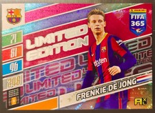 Panini FIFA 365 2021-2022 Adrenalyn XL Frenkie de Jong Limited Edition