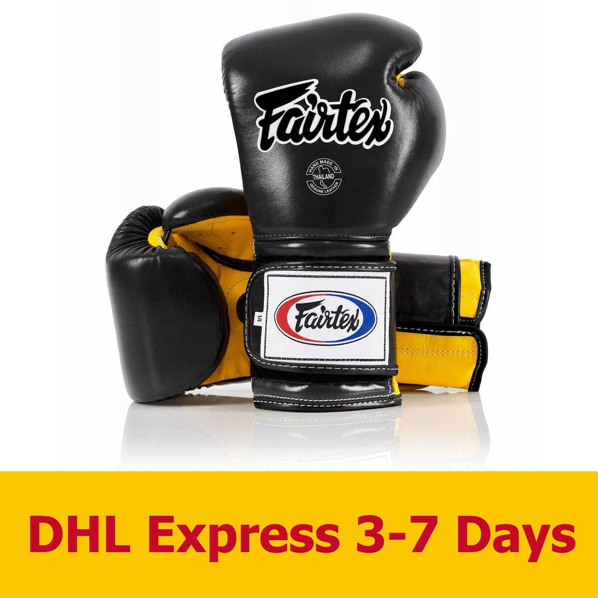 Fairtex イエロー ボクシンググローブ ONE x Fairtex Boxing Gloves