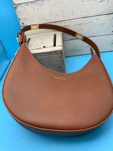 KEYLI Crescent Bag/Purse Stylish Shoulder Bag, Zip Closure, Camel - Picture 1 of 8
