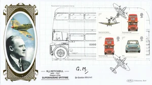 (96446) GB Benham FDC SIGNED DR GORDON MITCHELL Design Classics Pane 2009 - Picture 1 of 1