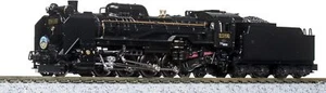 KATO N Gauge D51 498 with side light 2016-A Railway Model Steam Locomotive Black - Picture 1 of 6