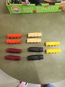 LOT OF SCHWINN STINGRAY FASTBACK KRATE ETC 5 PAIR OF HAND GRIPS VIOLET + MORE  - Picture 1 of 24