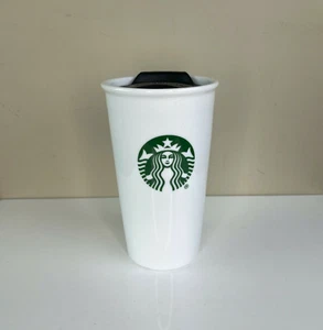 Starbucks Grün Weiß Logo Keramik Travel Tumbler Kaffeebecher Tasse 10 Oz CLASSIC - Bild 1 von 4