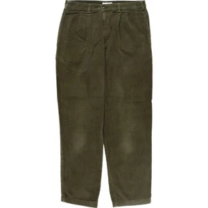 COVINGTON Two-pleat Corduroy Pants for Men, W33 equivalent / eaa509204 - Picture 1 of 6