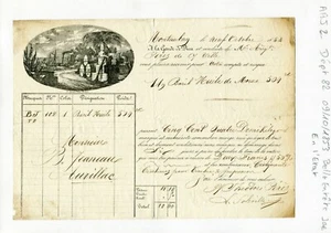 Dépt 82 - Montauban - Belle Entête Secteur du Transport de Marchandises de 1853 - Picture 1 of 1