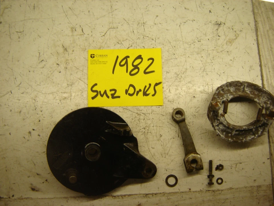 1983 铃木 DR125 DR 125 后刹车盘 — 第 1/2 张图片