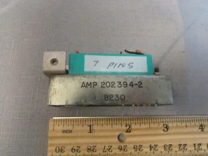 AMP 202394-2 NIM NIMBIN CAMAC Nuclear Connector 7 Pins Populated - Picture 1 of 2