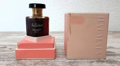 Miss Balmain PURE PARFUM 14ml. Discontinued vintage extremely rare. DAMAGED BOX. - Bild 1 von 4