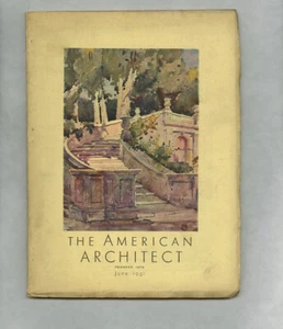 1931 Louise Cross Sculpture AMERICAN ARCHITECT Lee Lawrie William Lamb Empire St - Picture 1 of 4