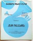 Partition vintage sheet music JEAN FALISSARD : Danser Pour Vivre * 70's 