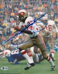 JIMMY JOHNSON Signed San Francisco 49ERS 8x10 PHOTO with Beckett COA - Picture 1 of 1