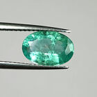 1.92 Ct - Natural Zambian Emerald Oval Shape Vs-2 Top Luster Green - 1782
