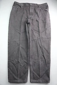 Pantalones de mezclilla vintage 1999 para hombre Levi's 545 negros hechos en EE. UU. sueltos talla 44x30 (medida 42x29) - Imagen 1 de 7