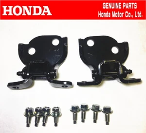 Juego de bisagras de puerta lateral izquierda HONDA GENUINO 88-91 CRX HF Si EF8 SIR OEM - Imagen 1 de 1