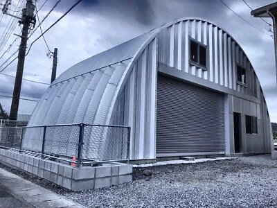 Металлический квонсет DuroSPAN 33 фута x 40 x 15 футов сделай сам индивидуальный строительный комплект с открытыми концами прямоугольный - Изображение 1 из 4