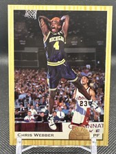 1993-94 Classic Draft Picks #1 Chris Webber Michigan Golden State Warriors