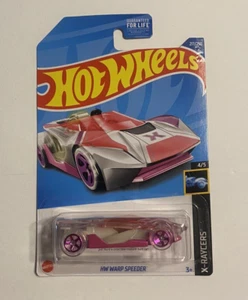 Hot Wheels HW Warp Speeder Rosa #217 217/250 2022 X-Raycers 4/5 Treasure Hunt - Imagen 1 de 2