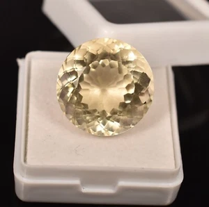 Pietra Preziosa Zaffiro Giallo Sri Lanka Certificata Naturale 19,80 Ct Certificata AAA - Foto 1 di 8