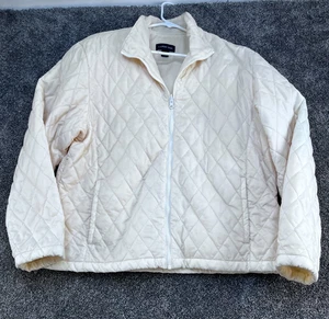 Lands' End leichte Steppjacke Mädchen XL 18-20 creme - Bild 1 von 10