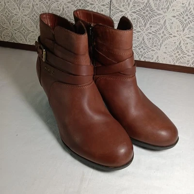 Rockport City Casuals Brown Catriona Buckle Bootie  Size 9  MSRP $134 - Image 1 of 4