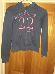 Hollister Size Xs Uk 6-8 Full Zip Hoody Y2k - Picture 1 of 1