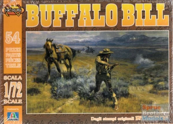 Juego de figuras NEX0012 1:72 Nexus Buffalo Bill Foto 1 de 1