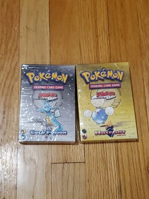 Pokemon TCG Neo Genesis Hotfoot Cold Fusion Box Sets Factory Sealed New Minty - Image 1 of 3