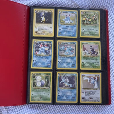Neo Genesis 111 100% Complete Master Set [Excellent] Pokemon Cards Holo Swirl - Image 1 of 4