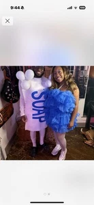 Adult Soap and Loofah Costume-One Size Spirit Halloween Costume Fast Ship Couple - Picture 1 of 4