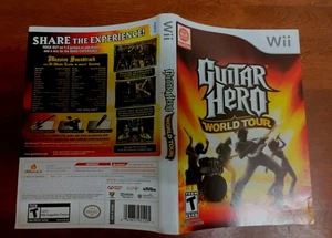 Guitar Hero: World Tour (Nintendo Wii, 2008) Cover Art Replacement  - Picture 1 of 1
