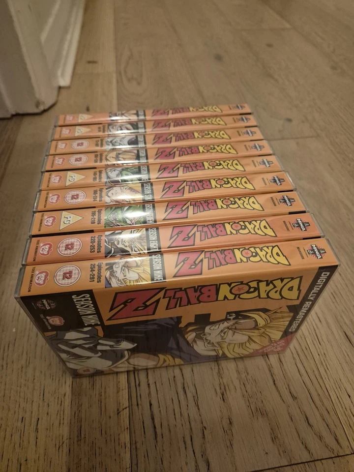Dragon Ball Z Seasons 1-9 Complete Series DVD Set Bundle Lot - Japanese Anime - Image 1 of 2