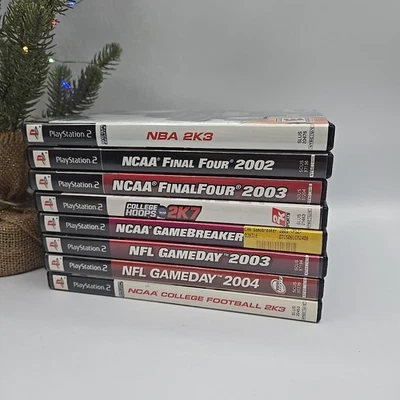 索尼 PlayStation 2 NBA 2K3 及更多 PS2 游戏批量捆绑包 — 第 1/4 张图片