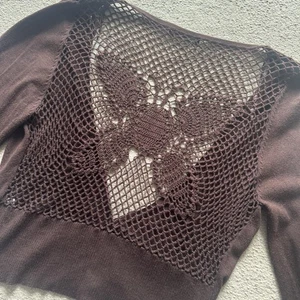 Vintage Y2K 2000s boho cottage style cardigan - Picture 1 of 5