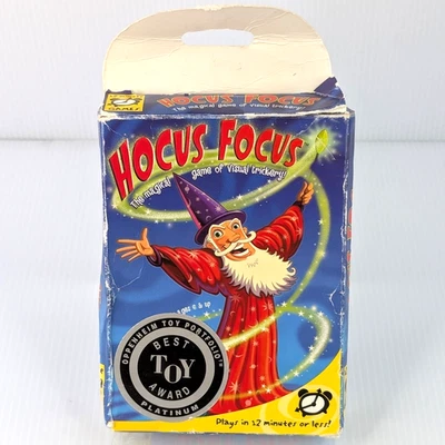 Hocus Focus 100% COMPLETE Memory Game Gamewright Retired - Image 1 of 4