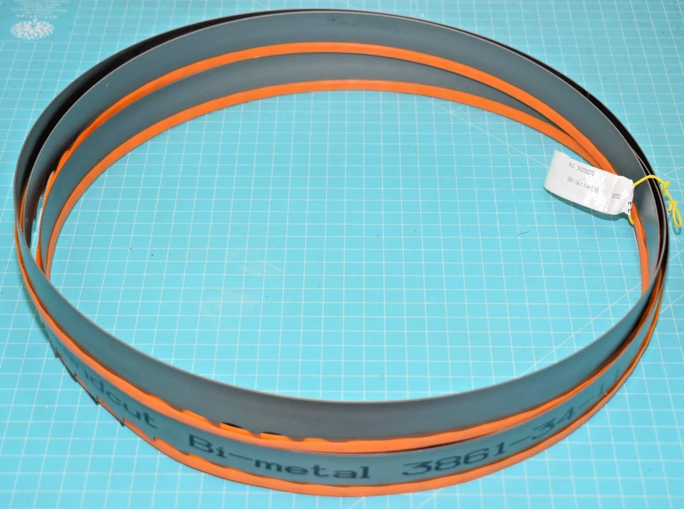 lame de scie à ruban pour bois BAHCO BI-METAL 3861 dimensions 3652x 34x1.1mm - Photo 1/2