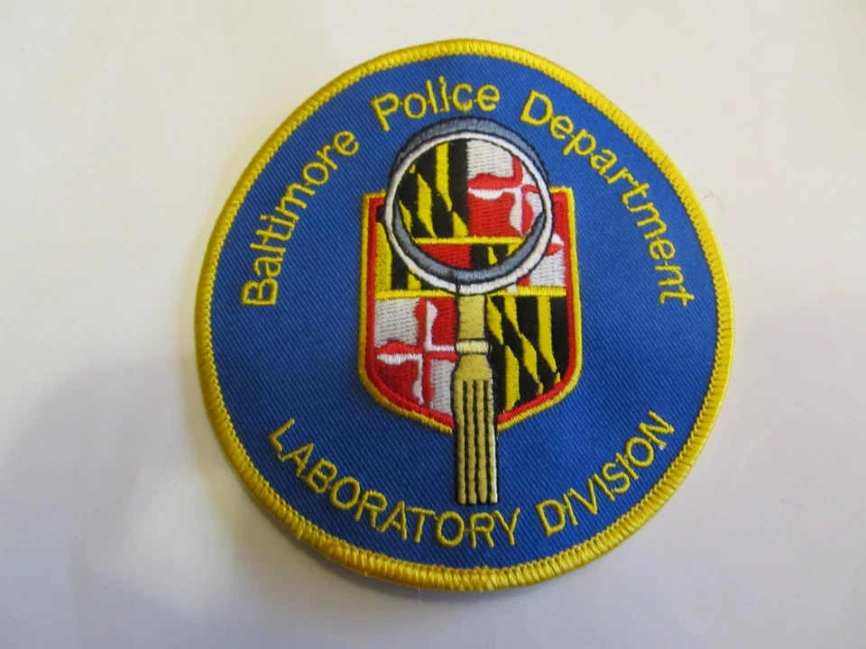 Maryland Baltimore City Police Laboratory Patch - Image 1 of 1
