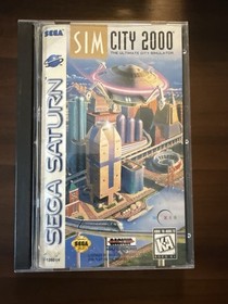 SimCity 2000 (Sega Saturn, 1995) CIB &ndash; Complete &ndash; Tested &ndash; NTSC
