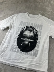 Savage X Fenty Shirt Herren Small weiß LVII Rihanna Konzert Superbowl LimitedTee - Bild 1 von 11